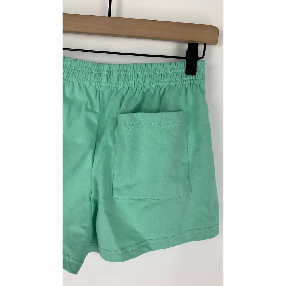 WaterBoy Women’s Classic Gym Short Pastel Green Size Small New High Waist